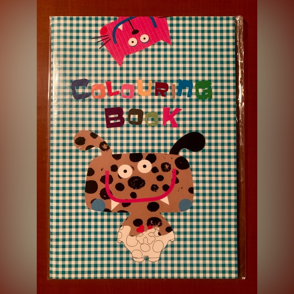 2 Colorful Animal Coloring Book